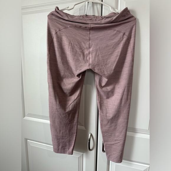 OUTDOOR VOICES XL Leggings, Space Dye, Light Pink/Purple, Athletic, High Rise - Picture 4 of 6